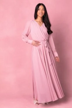 Andie Dress In Blush -CINZ Clothing Shop AndieBlush1 711701
