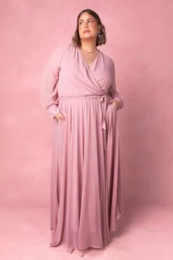 Andie Dress In Blush -CINZ Clothing Shop AndieBlush5 108096