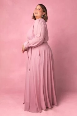 Andie Dress In Blush -CINZ Clothing Shop AndieBlush7 152068