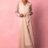 Andie Dress In Champagne -CINZ Clothing Shop AndieChampagne1 333820