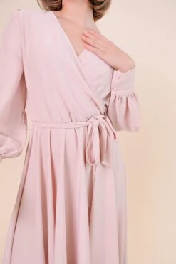 Andie Dress In Powder Pink -CINZ Clothing Shop AndiePowderPink Studio S23 07 171055