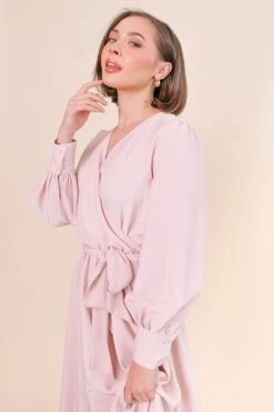 Andie Dress In Powder Pink -CINZ Clothing Shop AndiePowderPink Studio S23 13 462101