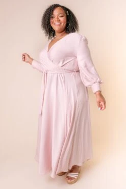 Andie Dress In Powder Pink -CINZ Clothing Shop AndiePowderPink Studio S23 3 872212