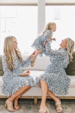 Brynley Dress - FINAL SALE -CINZ Clothing Shop BrynleyBlue MothersDay SS23 02 395626