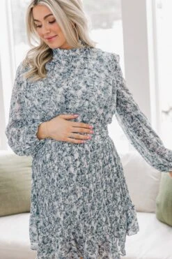 Brynley Dress - FINAL SALE -CINZ Clothing Shop BrynleyBlue MothersDay SS23 08 539174