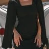 Cape Dress - FINAL SALE -CINZ Clothing Shop CapeDressBlack Capitol N23 05 877332
