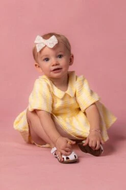 Baby Celine Dress Set In Yellow -CINZ Clothing Shop CelineYellow Studio Easter24 1 549766