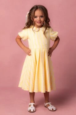 Mini Celine Dress In Yellow -CINZ Clothing Shop CelineYellow Studio Easter24 5 900699