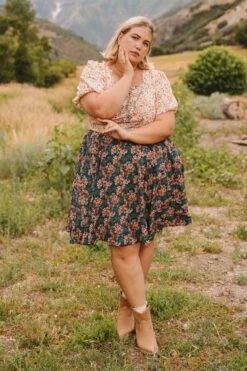 Flowers For All Dress - FINAL SALE -CINZ Clothing Shop DSC03478 350694