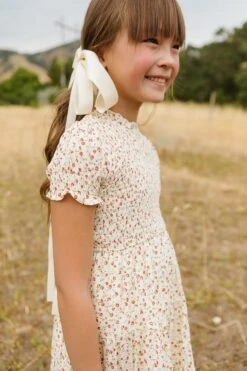 Mini Delia Dress In Ditsy Floral -CINZ Clothing Shop DeliaDitsyFloral QuietMeadows F23 18 117922