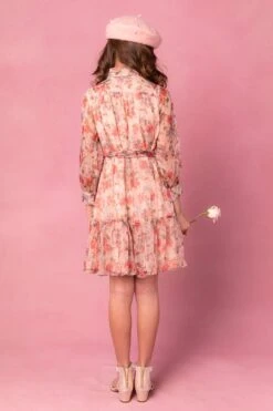 Mini Eleanor Dress In Pink Floral - FINAL SALE -CINZ Clothing Shop Eleanor Studio 4 46619ca0 6354 43ae 978b 1c834d8b4e5f 176716