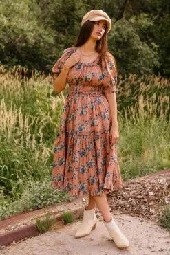 Elena Dress - FINAL SALE -CINZ Clothing Shop ElenaDress ConradRanch F23 33 630499