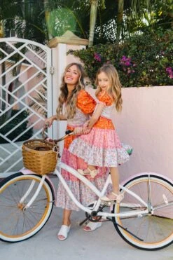 Emily Dress In Sorbet -CINZ Clothing Shop EmilySorbet Florida SS23 03 807155