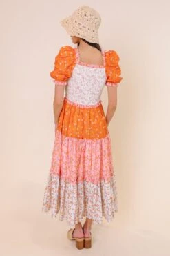 Emily Dress In Sorbet -CINZ Clothing Shop EmilySorbet Studio SS23 08 540211