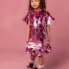 Mini Evelyn Dress In Sequin Hearts -CINZ Clothing Shop EvelynHearts 14