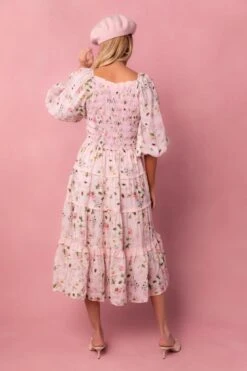 Roselyn Dress In Pink -CINZ Clothing Shop FE517703 FA68 4E67 AF21 0B471E2B9AAA