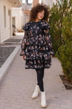 Farrah Dress - FINAL SALE -CINZ Clothing Shop Farrah Monson W23 03 487054