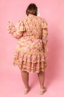 Farrah Dress In Yellow -CINZ Clothing Shop Farrah Studio Spring1 12 379159