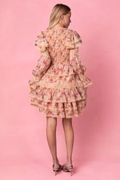 Farrah Dress In Yellow -CINZ Clothing Shop Farrah Studio Spring1 4 766288