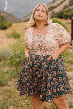 Flowers For All Dress - FINAL SALE -CINZ Clothing Shop FlowersForAll ConradRanch F23 22