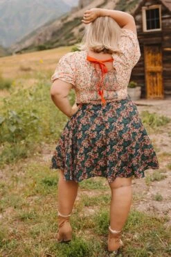 Flowers For All Dress - FINAL SALE -CINZ Clothing Shop FlowersForAll ConradRanch F23 24