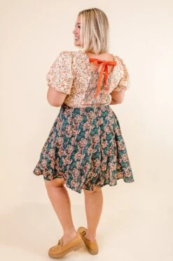 Flowers For All Dress - FINAL SALE -CINZ Clothing Shop FlowersForAll Studio F23 02 874048