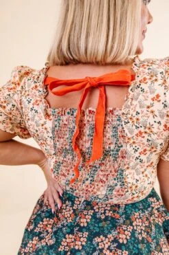 Flowers For All Dress - FINAL SALE -CINZ Clothing Shop FlowersForAll Studio F23 03 691551