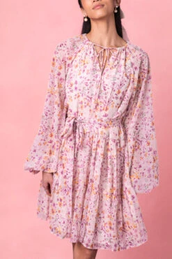 Imogen Short Dress In Blush -CINZ Clothing Shop ImogenBlush Studio Spring3 12