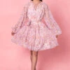 Imogen Short Dress In Blush -CINZ Clothing Shop ImogenBlush Studio Spring3 9