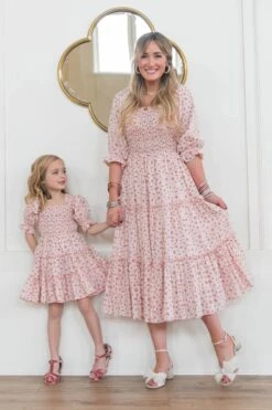 Madeline Dress In Pink -CINZ Clothing Shop IvyClassics 126 381990