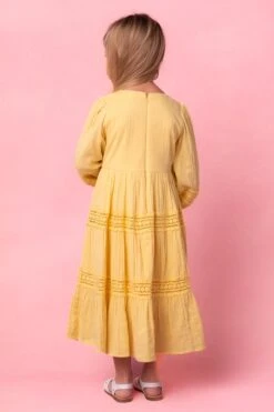 Mini Joella Dress In Yellow -CINZ Clothing Shop JoellaYellow Studio Spring1 14 792994