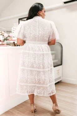 Sicily Dress With Flutter Sleeves - FINAL SALE -CINZ Clothing Shop LOVERS22 SICILYFLUTTER 1X 9 196 956317