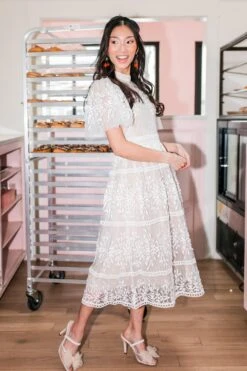 Sicily Dress With Flutter Sleeves - FINAL SALE -CINZ Clothing Shop LOVERS22 WONDERSTRUCKANDSICILY S 33 154 184976