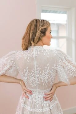 Sicily Dress With Flutter Sleeves - FINAL SALE -CINZ Clothing Shop LOVERS22 sicilyfluttersleeve momandme small3t 45 385 800188