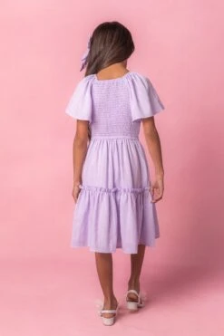 Mini Lennon Dress In Lavender -CINZ Clothing Shop LennonLav Studio Easter24 5 445432