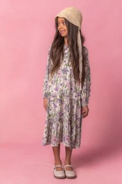 Mini Imogen Dress In Floral Bloom -CINZ Clothing Shop Lo Studio Easter24 1 845202