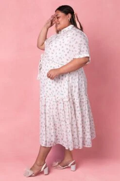 Lola Midi Dress -CINZ Clothing Shop Lola Studio Spring1 2 758193