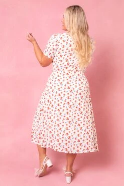 Lucy Dress In Strawberry Fields -CINZ Clothing Shop Lucy Summer1 Studio1