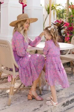 Mini Lydia Dress In Pink Floral -CINZ Clothing Shop Lydia Florida SS23 11 011e763d 45be 414f ae54 a339666c2a7a 550094