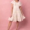 Madison Dress In Eyelet Floral -CINZ Clothing Shop MadisonEyelet Studio 01