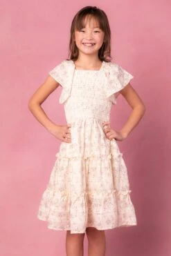 Mini Madison Dress In Eyelet Floral -CINZ Clothing Shop MadisonEyelet Studio 11