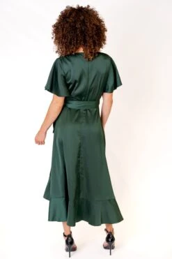Maggie Dress In Emerald -CINZ Clothing Shop MaggieEmerald Studio F23 5 530355