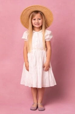 Mini Betty Dress In White -CINZ Clothing Shop MiniBettyDress Studio Spring24 1