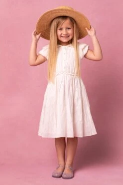 Mini Betty Dress In White -CINZ Clothing Shop MiniBettyDress Studio Spring24 2