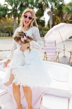 Mini Naomi Eyelet Dress -CINZ Clothing Shop Naomi Florida SS23 01 907709