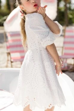 Mini Naomi Eyelet Dress -CINZ Clothing Shop Naomi Florida SS23 27 209663