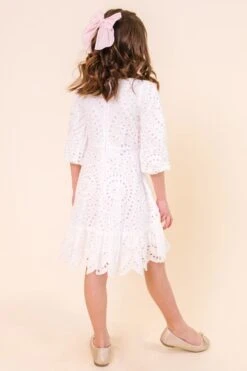 Mini Naomi Eyelet Dress -CINZ Clothing Shop Naomi Studio SS23 12 848250