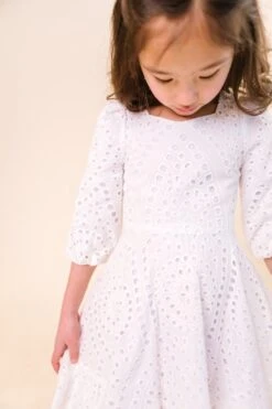 Mini Naomi Eyelet Dress -CINZ Clothing Shop Naomi Studio SS23 15 676294