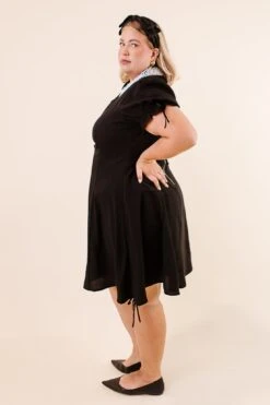 Vidita Dress - FINAL SALE -CINZ Clothing Shop Noir Collection 194