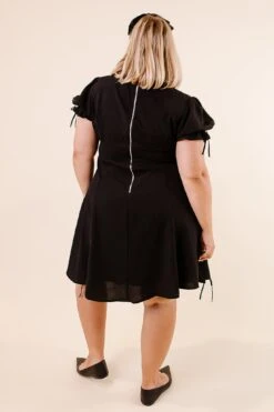 Vidita Dress - FINAL SALE -CINZ Clothing Shop Noir Collection 196